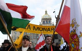 Prague Epiphany march calls for restoration of monarchy