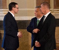 Mateusz Morawiecki, Viktor Orban, Andrej Babis