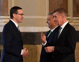 Mateusz Morawiecki, Viktor Orban, Andrej Babis