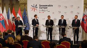 Viktor Orban, Sebastian Kurz, Andrej Babis, Mateusz Morawiecki, Peter Pellegrini