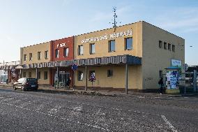 Pisek bus station, energy self-sufficient building