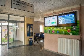 Pisek bus station, energy self-sufficient building