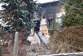 Eight mentally impaired killed in fire