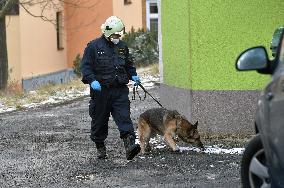 Eight mentally impaired killed in fire, police investigator with a dog