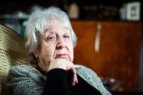 Helga Hoskova-Weissova, Czech artist, painter, Holocaust survivor