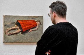 exhibition The Duck of Belgian painter Michael Borremans