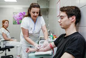 blood donor, Hospital of St. Anna in Brno