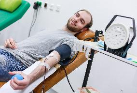 blood donor, Hospital of St. Anna in Brno
