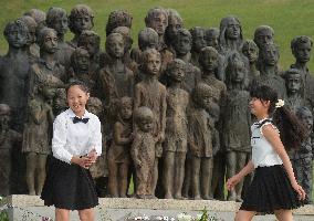 People, 77th anniversary of the obliteration of the Lidice village