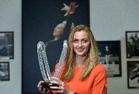Petra Kvitova, 2019 Vera Caslavska Award