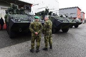 wheeled armoured vehicle Pandur