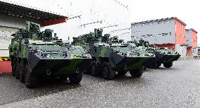 wheeled armoured vehicle Pandur