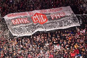 Fans of Hradec Kralove, hockey