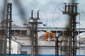 storm Ciara (Sabine), damage, roof