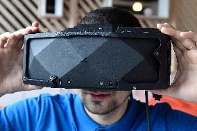 a high-resolution virtual reality headset, company VRgineers, Marek Polcak