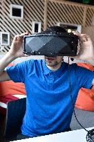 a high-resolution virtual reality headset, company VRgineers, Marek Polcak