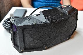 a high-resolution virtual reality headset, company VRgineers