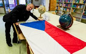 Czech flag, vexillologist Ales Brozek