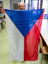 Czech flag, vexillologist Ales Brozek