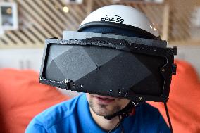 a high-resolution virtual reality headset, company VRgineers, Marek Polcak