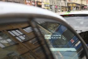 VW e-up! carsharing company GreenGo, car, share, Prague