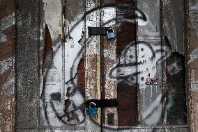 abandoned Praha-Vysehrad Railway Station