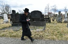 Rabbi Shabbatai ben Meir HaKohen, known as the  Shakh, Holesov, grave