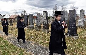 Rabbi Shabbatai ben Meir HaKohen, known as the  Shakh, Holesov, grave