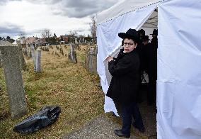 Rabbi Shabbatai ben Meir HaKohen, known as the  Shakh, Holesov, grave