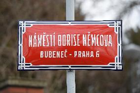 Boris Nemtsov Street, Square of Boris Nemtsov, Prague