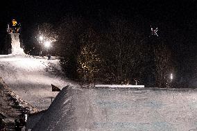 Acrobatic skier, final FIS Freeski Big Air World Cup