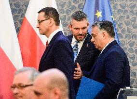 Peter Pellegrini, Mateusz Morawiecki, Viktor Orban