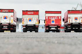 convoy with humanitarian aid to Greece, humanitarian help from Czech Republic