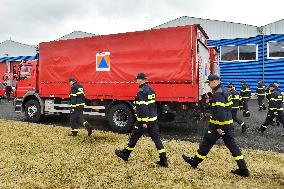 convoy with humanitarian aid to Greece, humanitarian help from Czech Republic