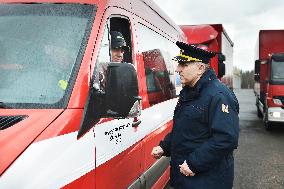 Drahoslav Ryba, convoy with humanitarian aid to Greece, humanitarian help from Czech Republic