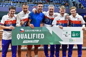 Vit Kopriva, Lukas Rosol, Jiri Vesely, Jaroslav Navratil, Zdenek Kolar, Jonas Forejtek