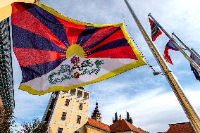 Tibetan flag, Tibetan Uprising Day