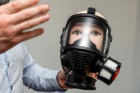 Half mask Respira Compact, Filter Respira Perfection P3, Company Nanologix