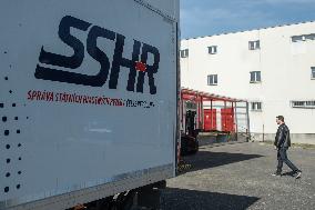 Czech National Material Reserves Administration (SSHR), missing respirators, masks