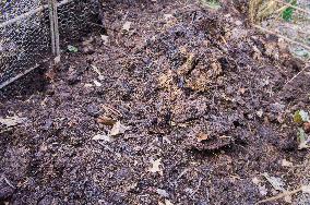 composting, household compost, aeration, turning