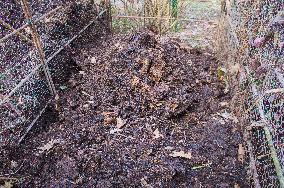 composting, household compost, aeration, turning