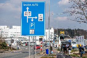 Skoda Auto shutdown