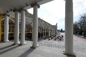 Spa facilities in the Czech Republic, Marianske Spa, without usual crowds of tourists