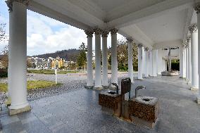 Spa facilities in the Czech Republic, Marianske Spa, without usual crowds of tourists