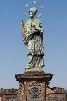 St John of Nepomuc statue, Charles Bridge