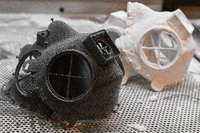 3Dees Industries, FFP3 respirators produced by Multijet 3D printing technology, respirator