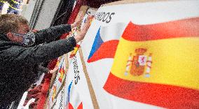 Tomas Petricek, Czechia sending protective suits to Spain, Italy each