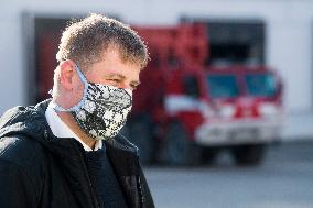 Tomas Petricek, Czechia sending protective suits to Spain, Italy each