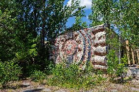 Chernobyl zone, restricted territory, Pripyat