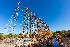 Chernobyl zone, restricted territory, radar system DUGA